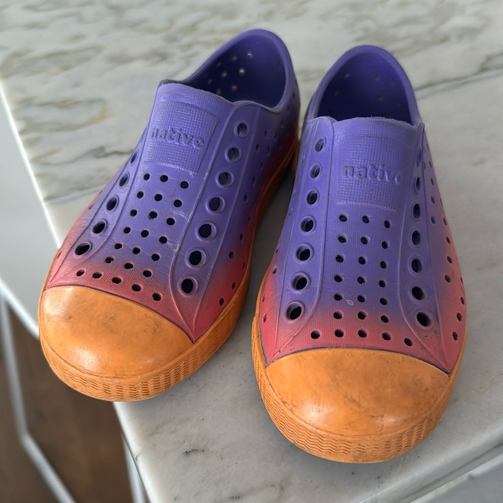 Sunset Natives Toddler 9 purple orange pink